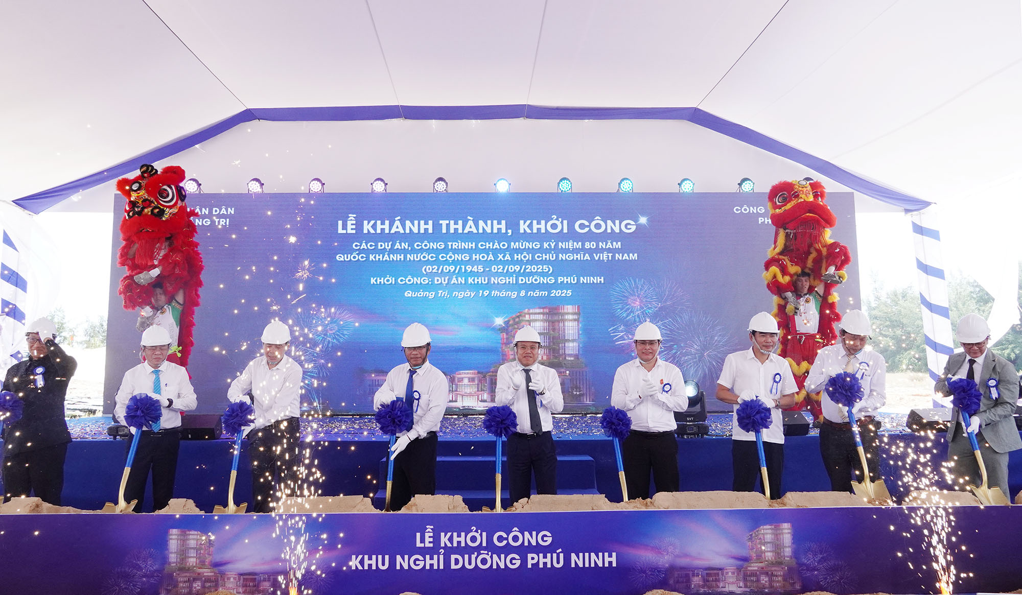 Lễ khởi công Dự án Khu nghỉ dưỡng Phú Ninh