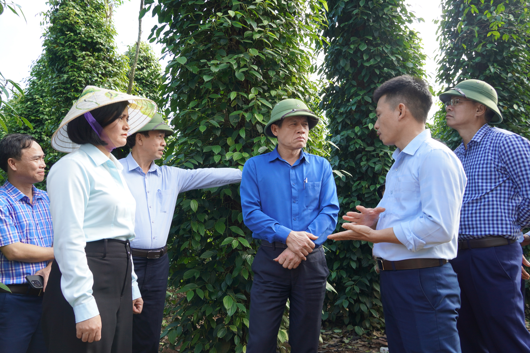 Phó Chủ tịch UBND tỉnh Lê Văn Bảo thăm, kiểm tra các cơ sở sản xuất khu vực phía Nam tỉnh