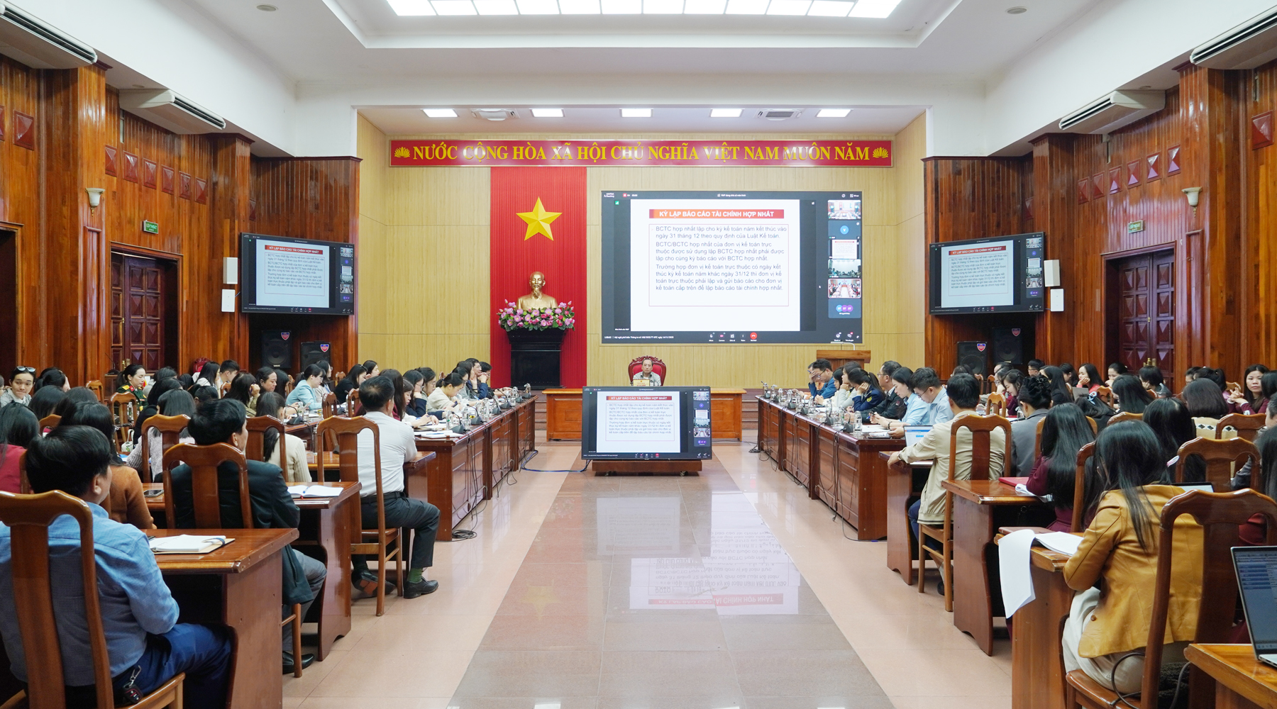 Hội nghị phổ biến Thông tư 108/2025/TT-BTC về lập báo cáo tài chính hợp nhất của đơn vị kế toán hành chính, sự nghiệp