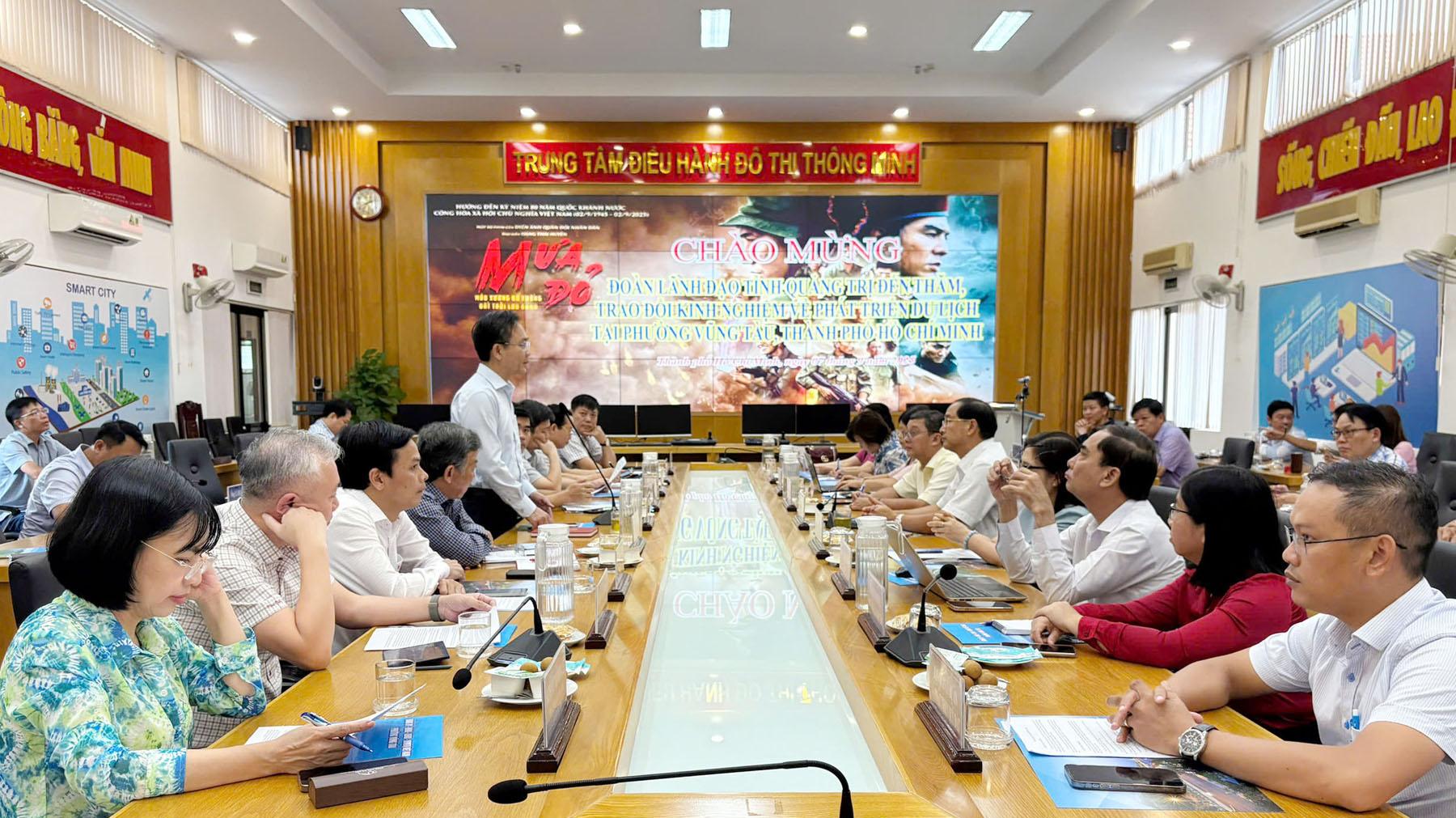 Trao đổi kinh nghiệm phát triển du lịch với phường Vũng Tàu